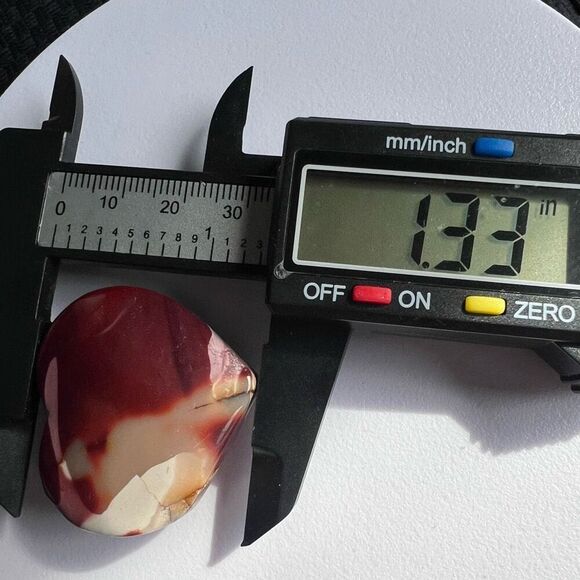 Mookaite Jasper Crystal Heart‎ (#8) - Picture 9 of 10